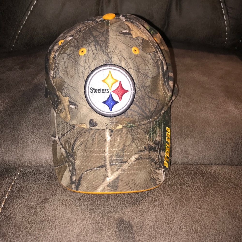 Pittsburgh Steelers camo hat - Picture 1 of 7
